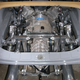 New powertrain installed in car.
